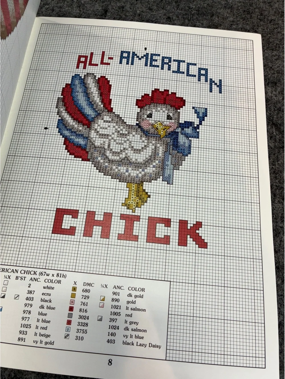 Leisure Arts Cross Stitch Pattern Booklets Sunflowers Buttoned Up Country Wear